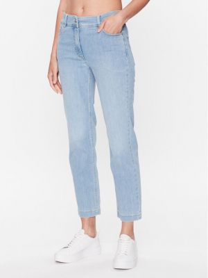Straight leg jeans Olsen blu