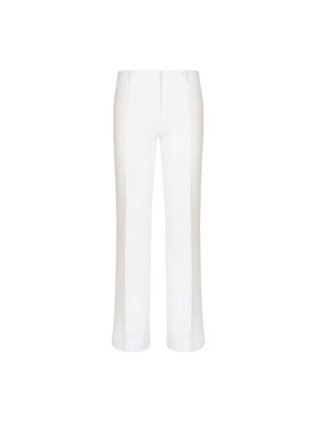 Białe proste spodnie N°21
