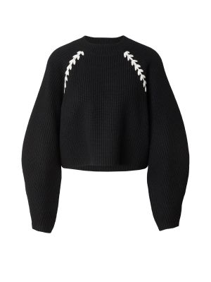 Пуловер Edited черно