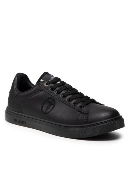 Sneakers Trussardi μαύρο