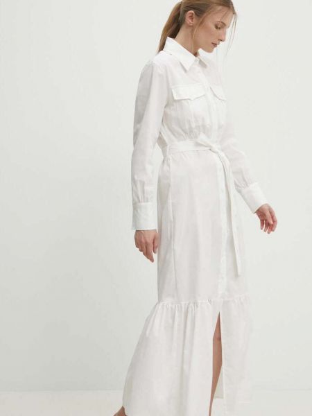 Maksi haljina Answear Lab bijela