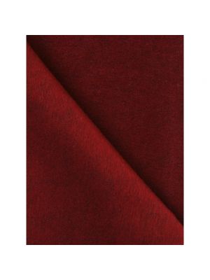 Bufanda de seda de cachemir con estampado de cachemira Salvatore Ferragamo rojo
