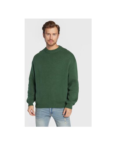 Priliehavý sveter Redefined Rebel zelená