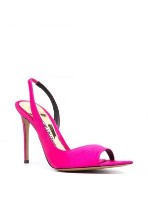 Satin sandale Alexandre Vauthier pink