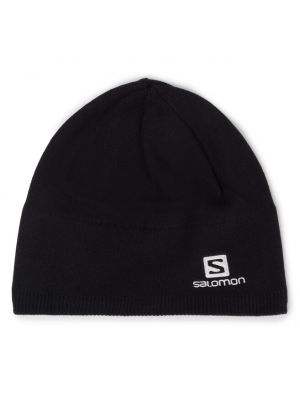 Чорна шапка Salomon