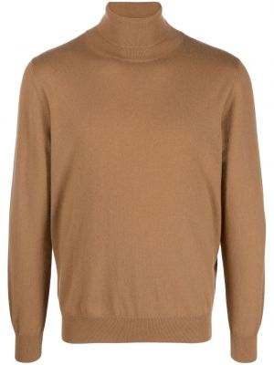 Džemper od kašmira Canali smeđa