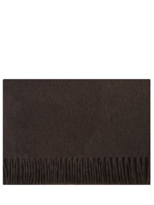 Кашемировый шарф Cesare Gatti коричневый