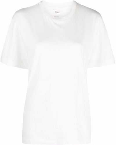 Camiseta con estampado Bally blanco