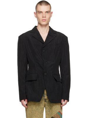 Черный пиджак Eckhaus Latta