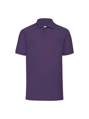 Tricou polo Fruit Of The Loom violet