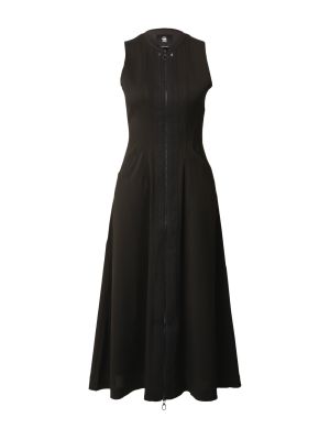 Μίντι φόρεμα με μοτίβο αστέρια G-star Raw μαύρο