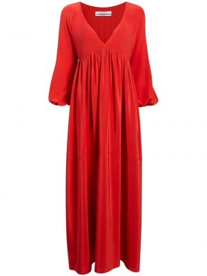 Robe mi-longue Another Tomorrow rouge