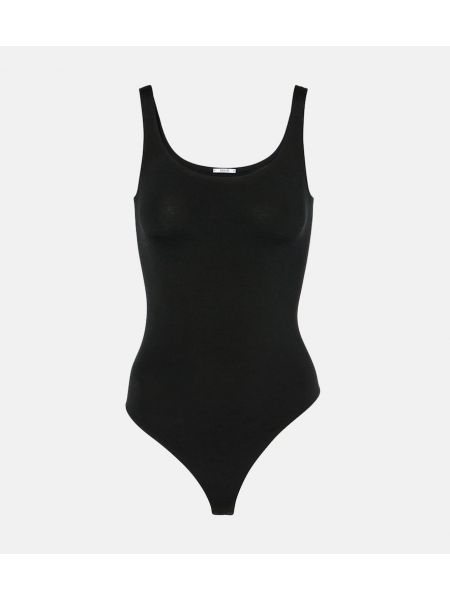 Trøje body Wolford sort