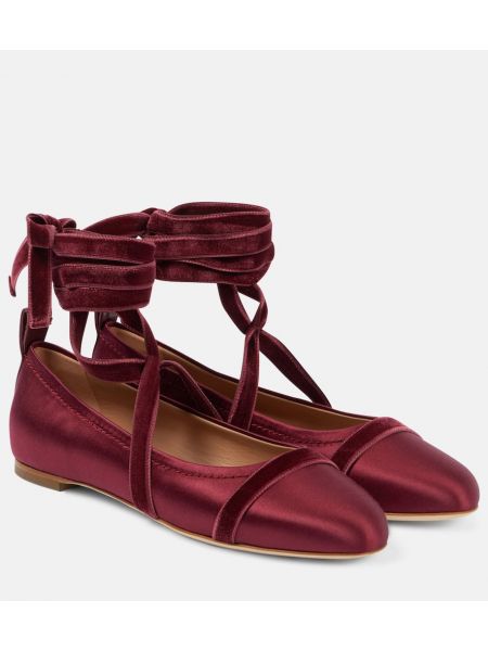 Sateng ballerinasko Malone Souliers burgund