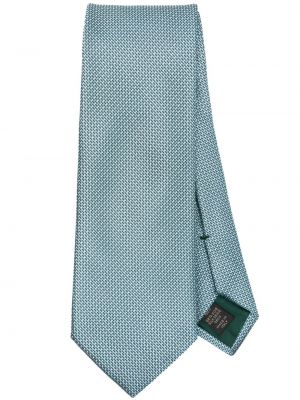 Hodvábna kravata Brioni zelená