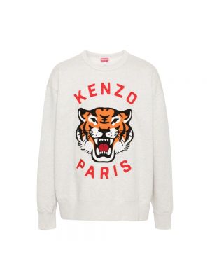Oversize sweatshirt mit tiger streifen Kenzo