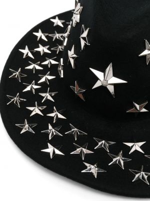 Stern mütze Philipp Plein schwarz