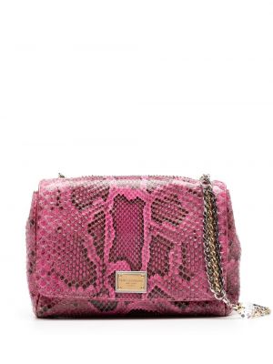 Usnjena torbica za čez ramo Dolce & Gabbana