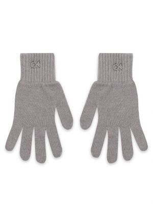 Ръкавици Calvin Klein сиво