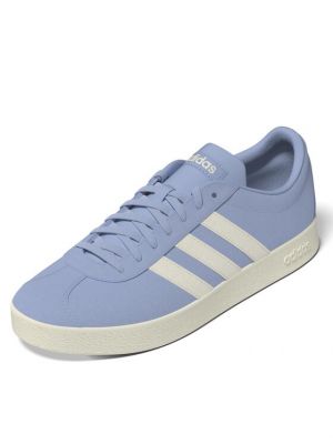 Велурени ниски обувки Adidas синьо