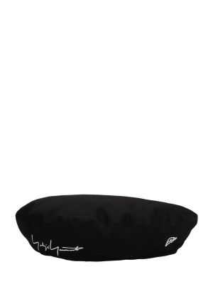 Bavlněný baret Yohji Yamamoto černý