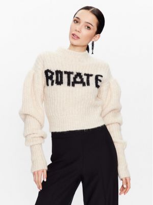 Пуловер с буфан ръкави Rotate