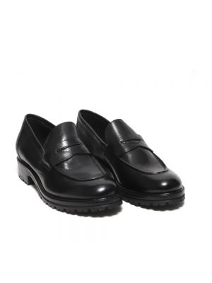Loafers de cuero Hundred100 negro