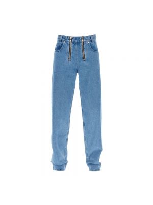 Niebieskie proste jeansy Gmbh