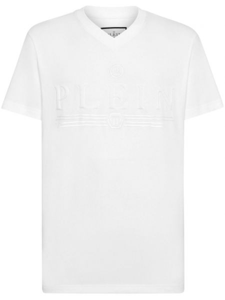 T-shirt aus baumwoll Philipp Plein weiß