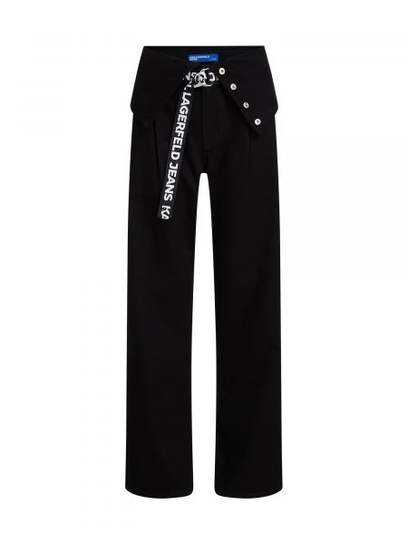 Džinsai Karl Lagerfeld Jeans juoda