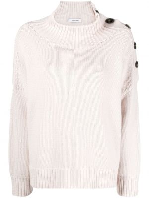 Πλεκτός πουλόβερ με κουμπιά Yves Salomon