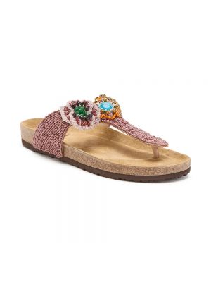 Sandale ohne absatz Maliparmi pink