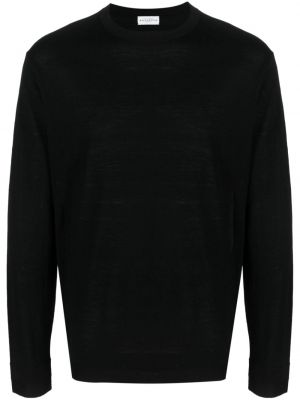 Вълнен пуловер Ballantyne черно