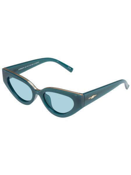 Priliehavé slnečné okuliare Le Specs modrá