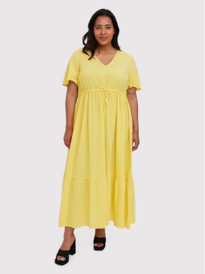 Kleit Vero Moda Curve kollane
