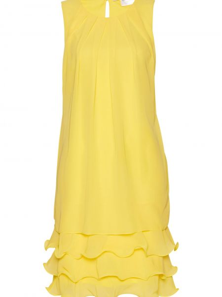 Šifonové šaty Bonprix - žlutá