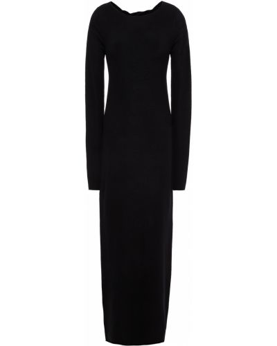 Černé maxi šaty Helmut Lang