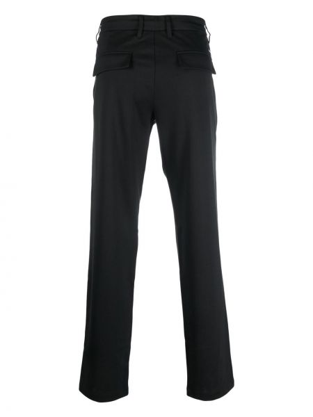 Rovné kalhoty Calvin Klein černé