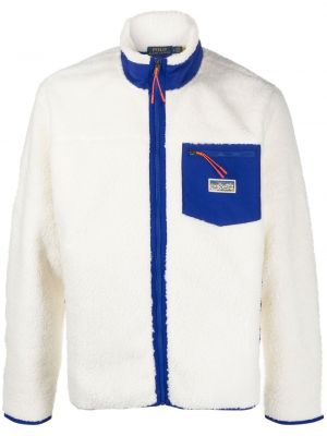 Fleecetröja Polo Ralph Lauren vit