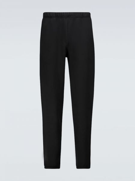 Bavlněné sportovní kalhoty Les Tien černé