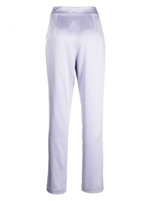 Plisované kalhoty Fleur Du Mal fialové