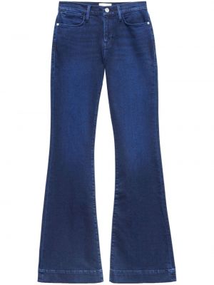 Zvonové džíny Frame modré