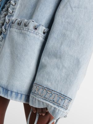 Giacca di jeans oversize Rotate Birger Christensen blu