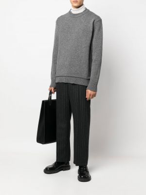 Pullover mit rundem ausschnitt Maison Margiela grau