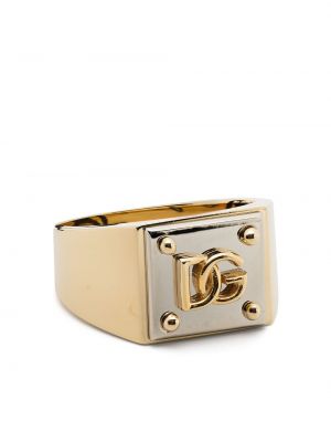 Złoty pierścionek Dolce And Gabbana
