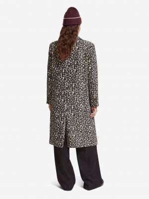 Leopardí zimní kabát Scotch & Soda hnědý