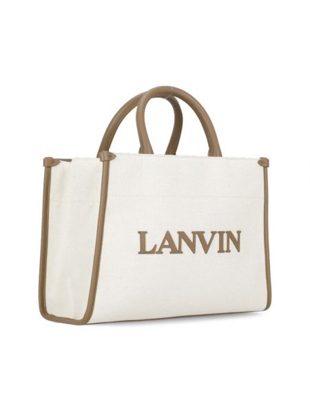 Bolso shopper Lanvin beige