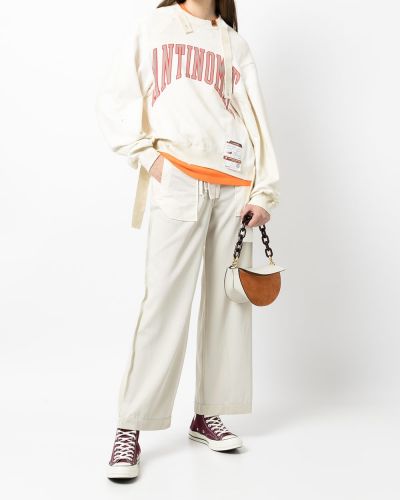 Sudadera con capucha con estampado Maison Mihara Yasuhiro
