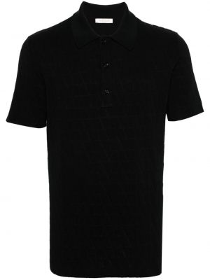 Jacquard t-shirt Valentino Garavani schwarz