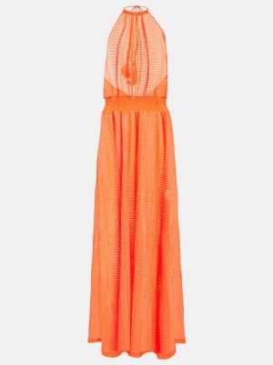Midi ruha Melissa Odabash narancsszínű